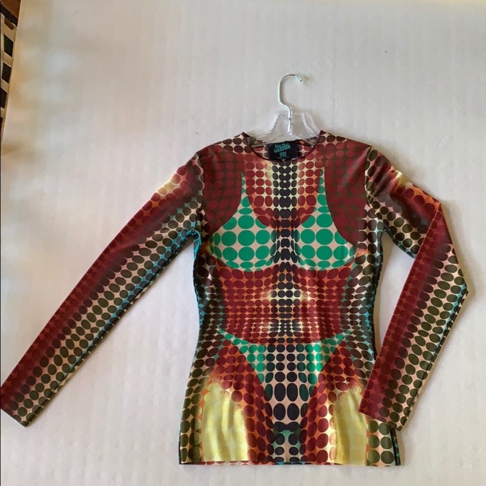 Jean Paul Gaultier pop art top